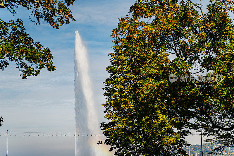 瑞士日内瓦喷泉(Jet d'Eau)